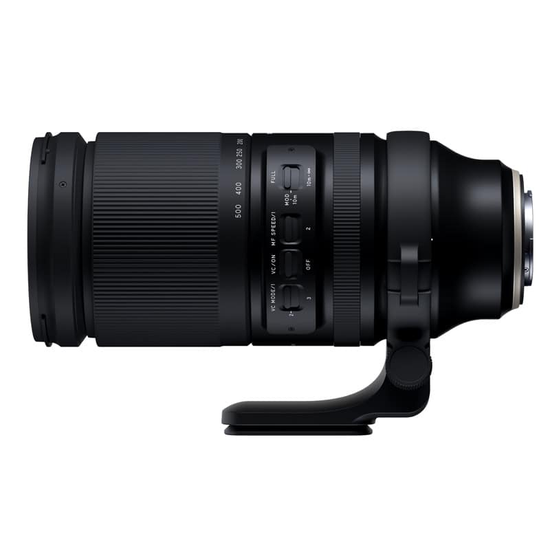 Tamron 150-500mm Telezoom-Objektiv für DSLR-Kameras.